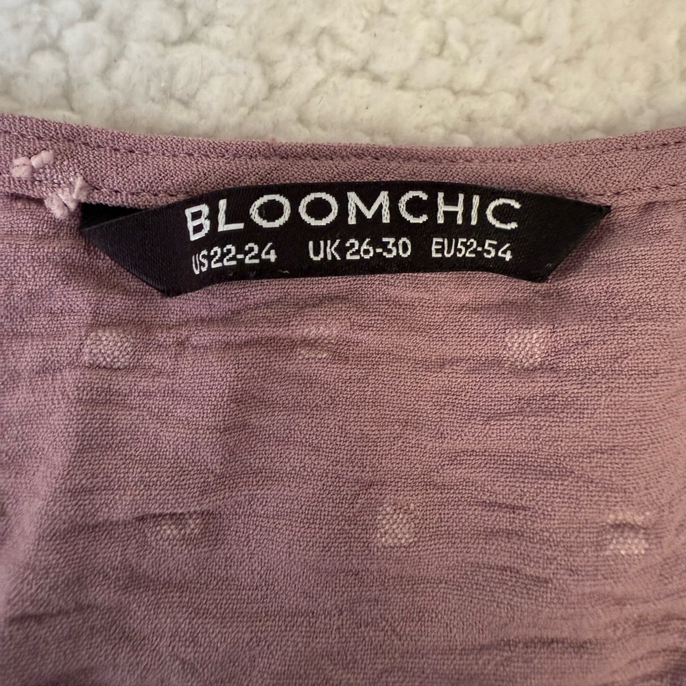 Bloomchic purple blouse - Picture 7 of 8
